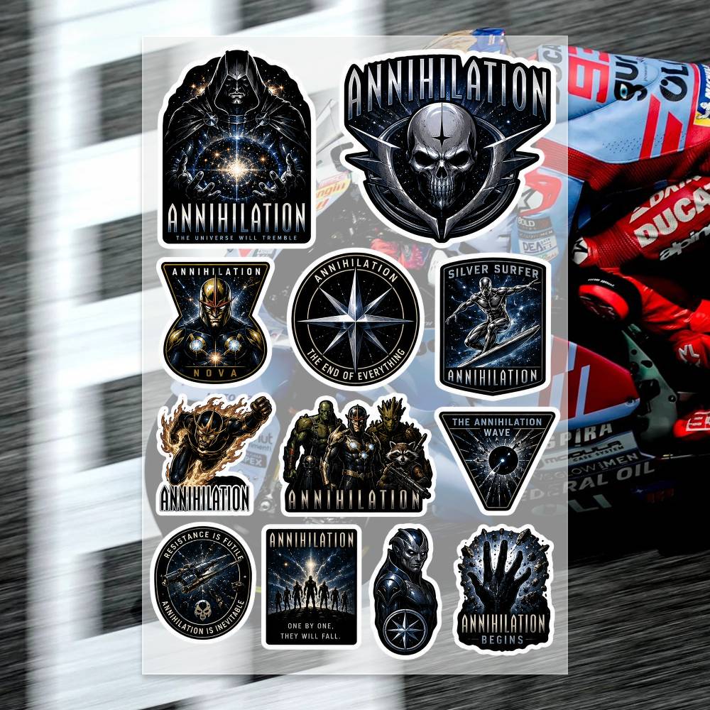 Laptop Accessories Wallpaper - A-nnihilation Stickers Moto Sticker Auto Body