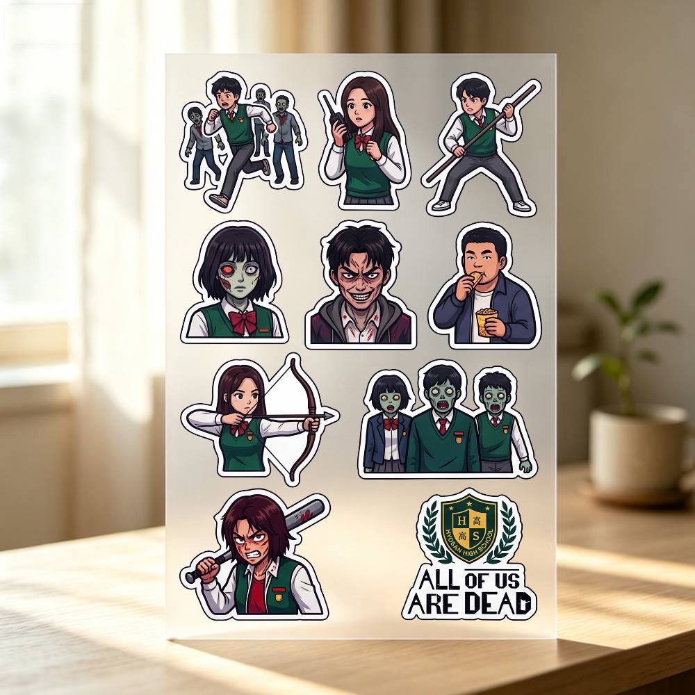 Laptop Accessories Wallpaper - 1pc All Of Us Are D-Dead