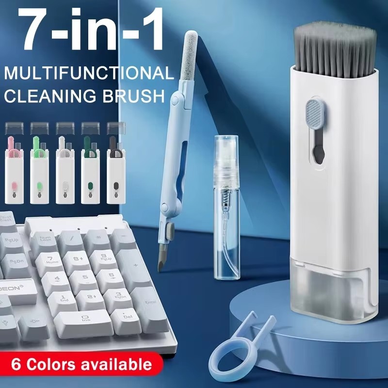 Screen Cleaning Kit - 7 in 1 Computer Keyboard Cleaner