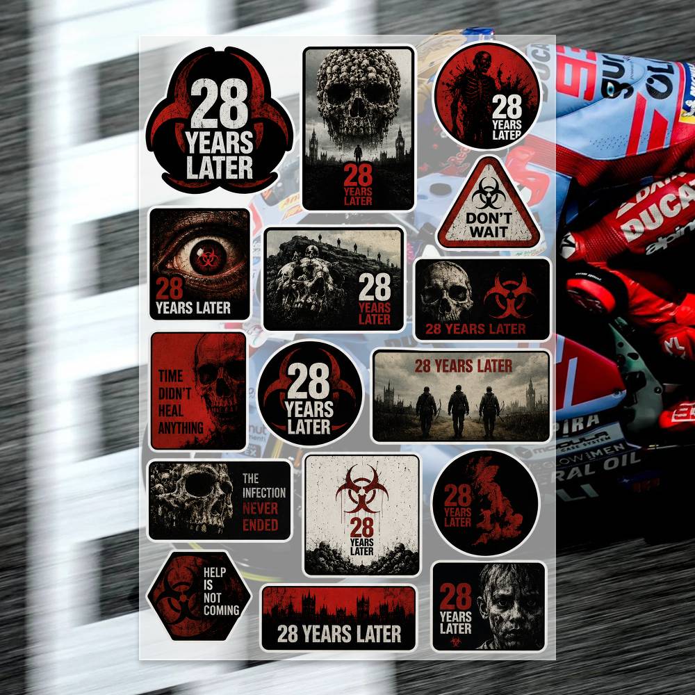 Laptop Accessories Wallpaper - 28 Y-ears L-ater Stickers Moto Sticker