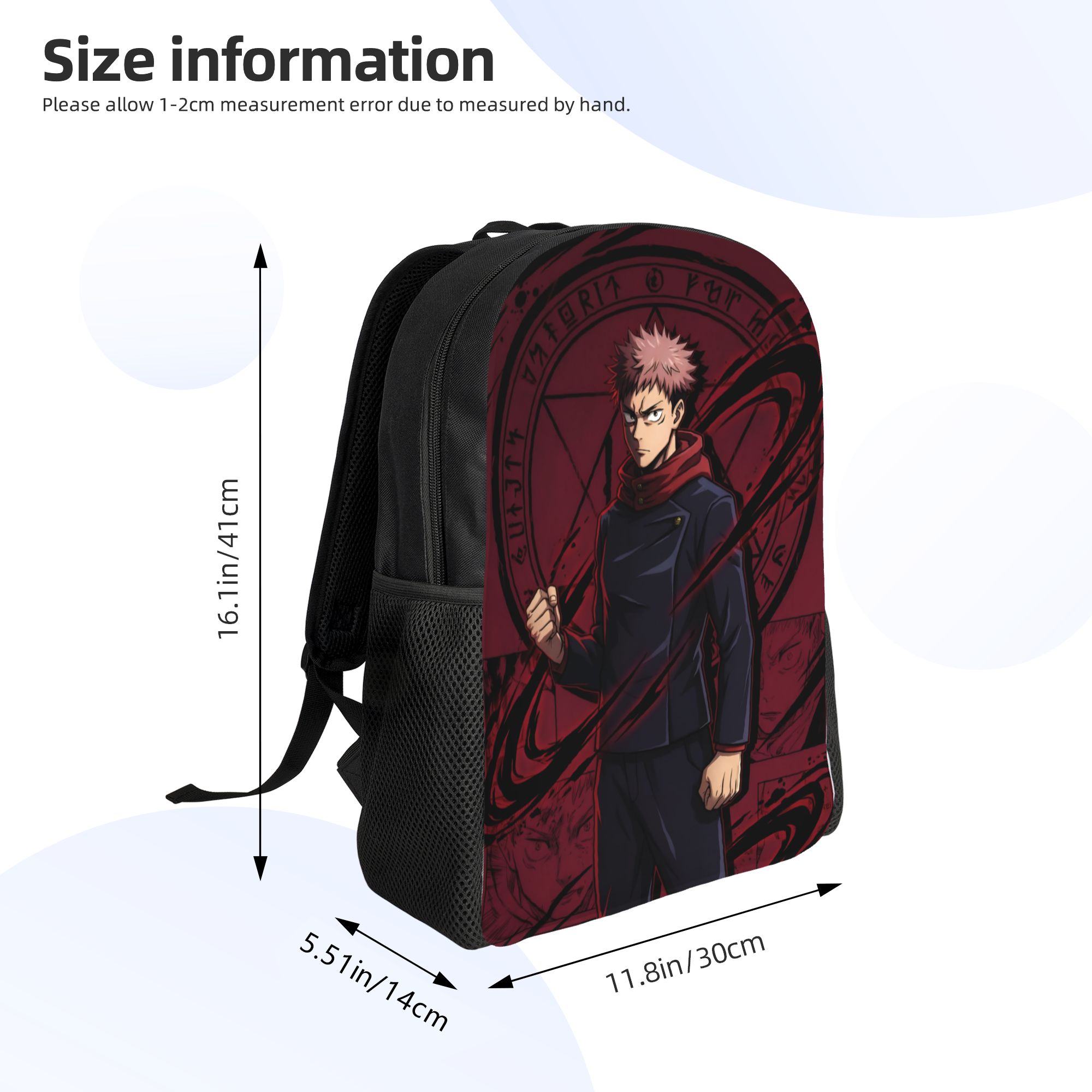 3D Print J-Jujutsus K-Kaisens  - Laptop Accessories Bag For Men recension och pris