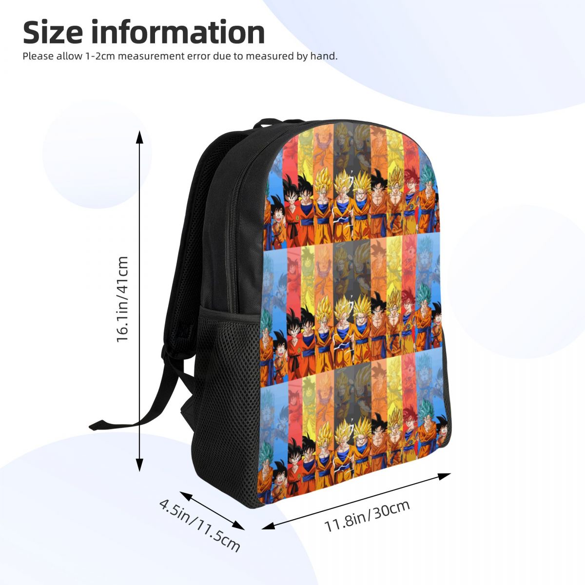 3D Print G-Gokues Cartoon Mang - Laptop Accessories Bag For Men recension och pris