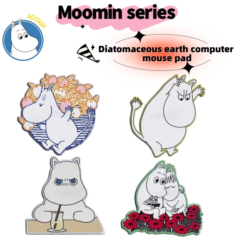 Cute Hippo Moomin Cartoon Diat - Good Laptop Accessories recension och pris