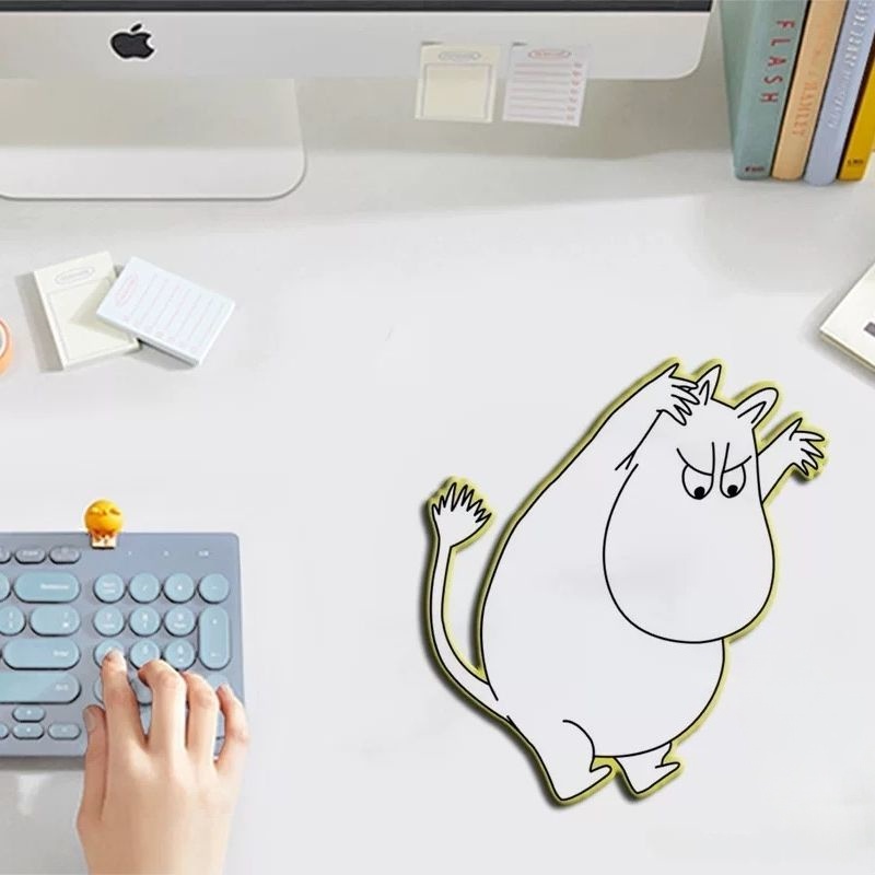 Cute Hippo Moomin Cartoon Diat - Good Laptop Accessories recension och pris