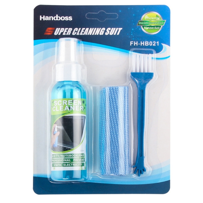 1 Set Brush Cloth Liquid High  - Screen Cleaning Kit recension och pris