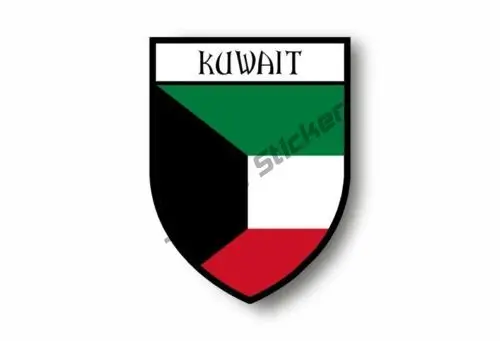 Kuwait Map with Flag Vinyl Sti - Laptop Accessories Kuwait recension och pris