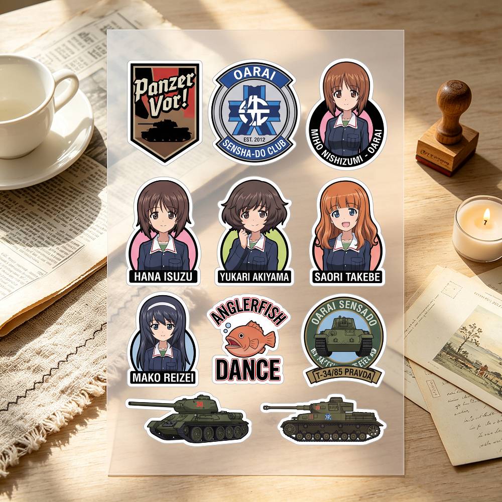 Anime Girls Und Panzer Motorcy - Laptop Accessories For Girls recension och pris