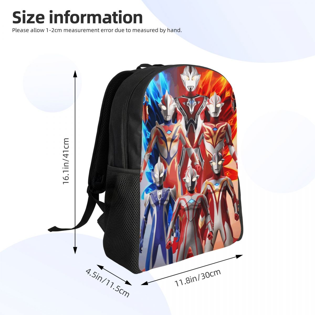 3D Print Cartoon U-Ultramanes  - Laptop Accessories Bag For Men recension och pris