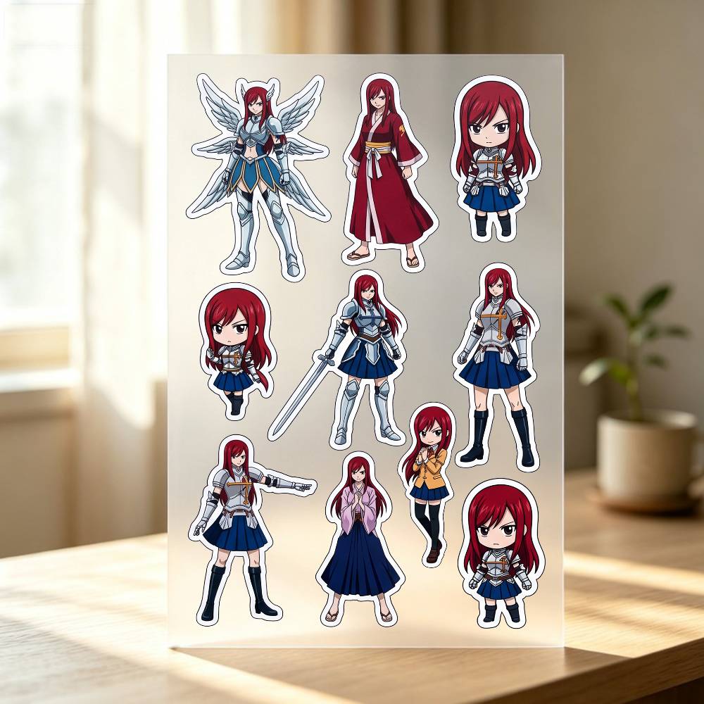 1pc E-rza Scarlet Stickers Aut - Laptop Accessories Wallpaper recension och pris