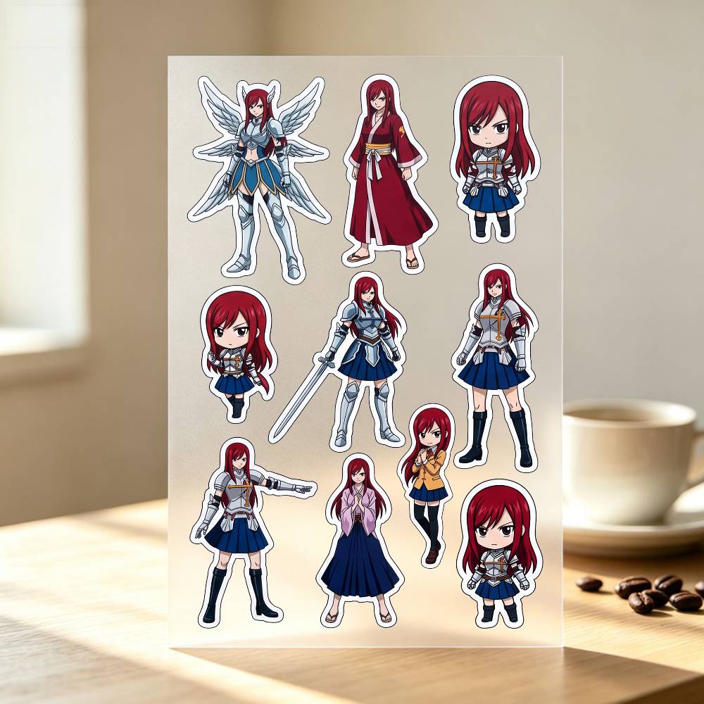 1pc E-rza Scarlet Stickers Aut - Laptop Accessories Wallpaper recension och pris