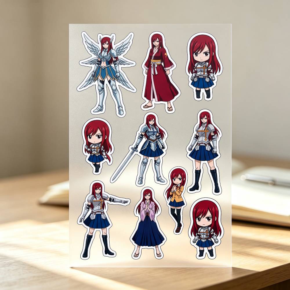 1pc E-rza Scarlet Stickers Aut - Laptop Accessories Wallpaper recension och pris