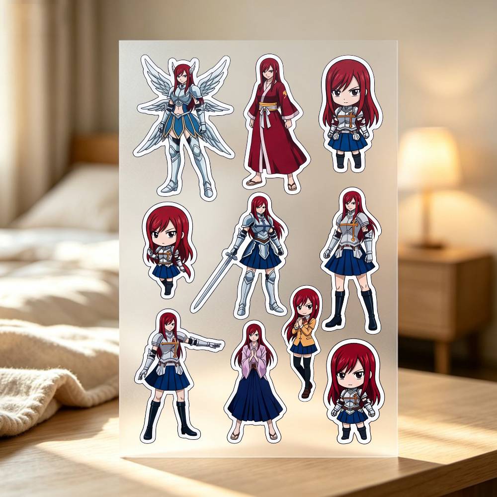 1pc E-rza Scarlet Stickers Aut - Laptop Accessories Wallpaper recension och pris