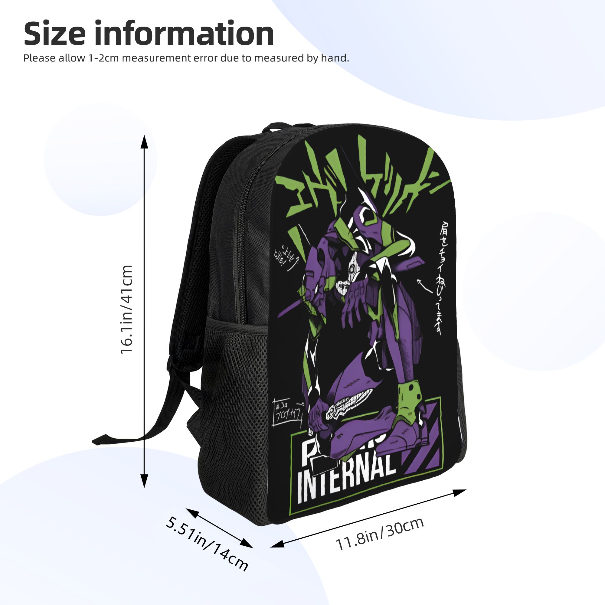 3D Printing E-Evangelions Back - Laptop Accessories Bag For Men recension och pris
