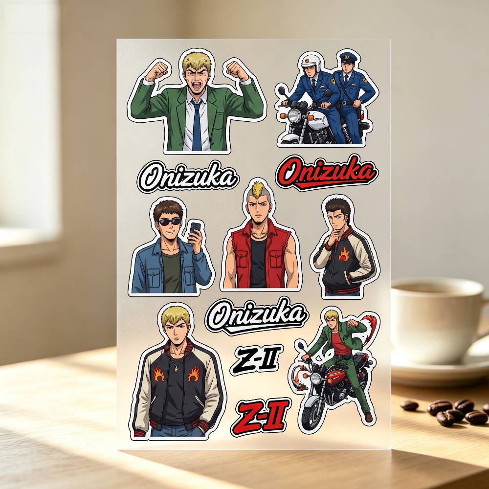 1pc G-T-O Stickers Auto Body B - Laptop Accessories Wallpaper recension och pris