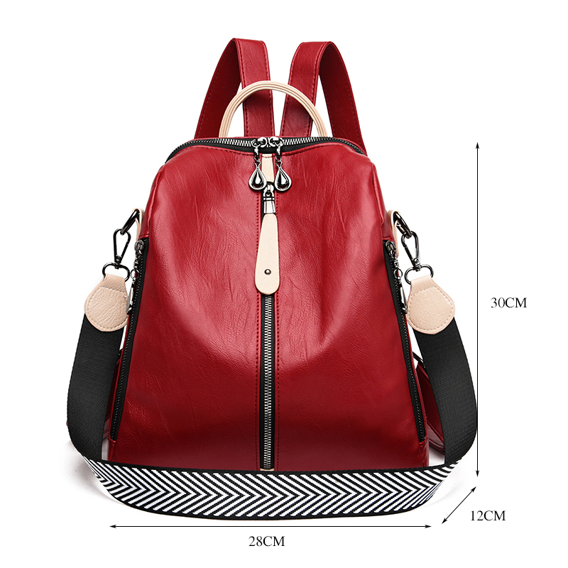 Fashion Backpack Women Soft Le - Laptop Accessories For Girls recension och pris