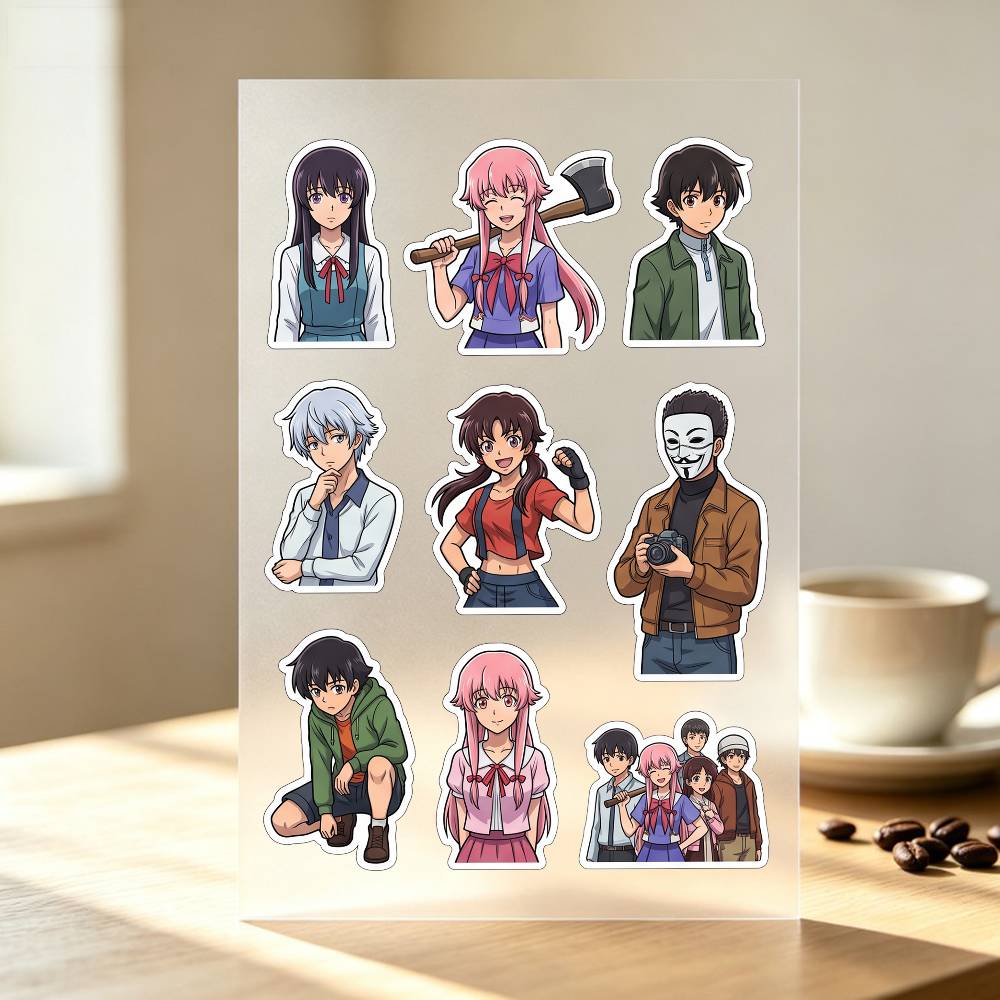 1pc F-uture D-iary Stickers Au - Laptop Accessories Wallpaper recension och pris