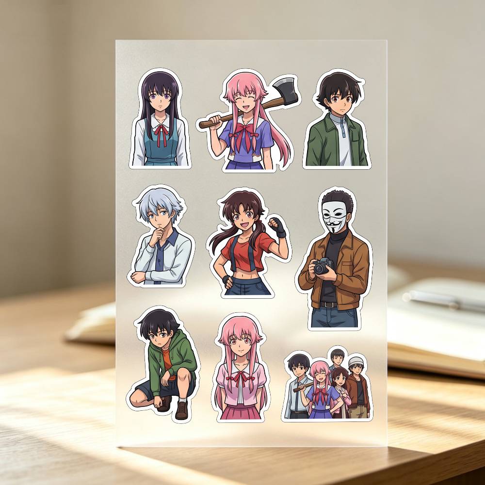 1pc F-uture D-iary Stickers Au - Laptop Accessories Wallpaper recension och pris