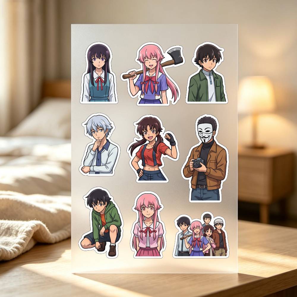1pc F-uture D-iary Stickers Au - Laptop Accessories Wallpaper recension och pris