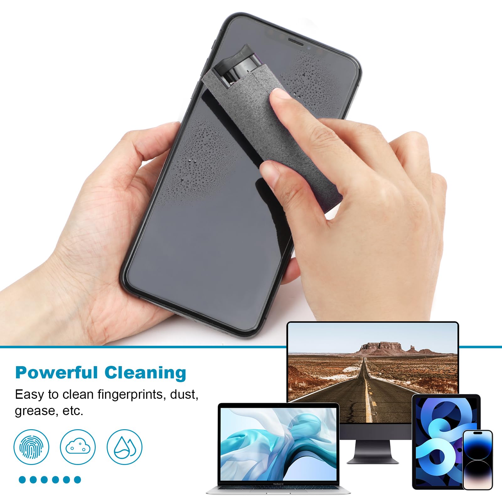 2-in-1 Mobile Phone Screen Spr - Screen Cleaning Kit recension och pris