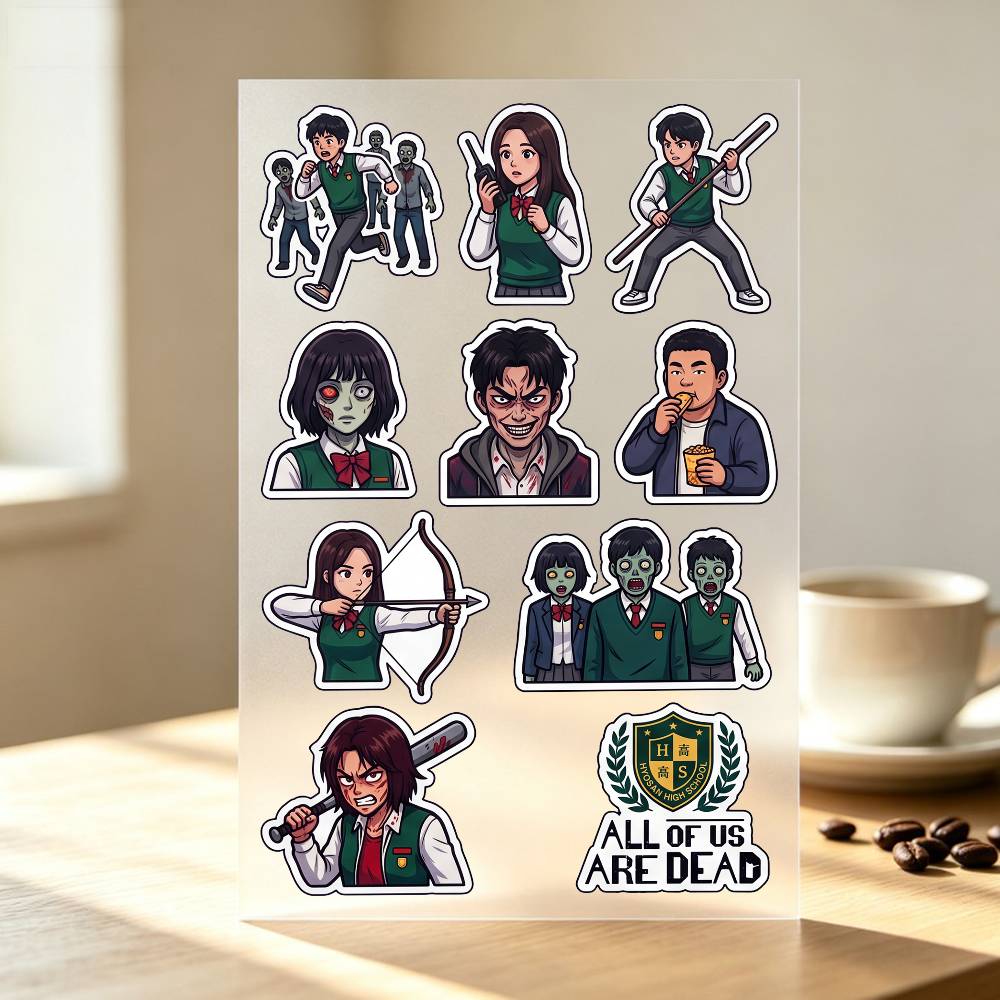 1pc All Of Us Are D-Dead Stick - Laptop Accessories Wallpaper recension och pris
