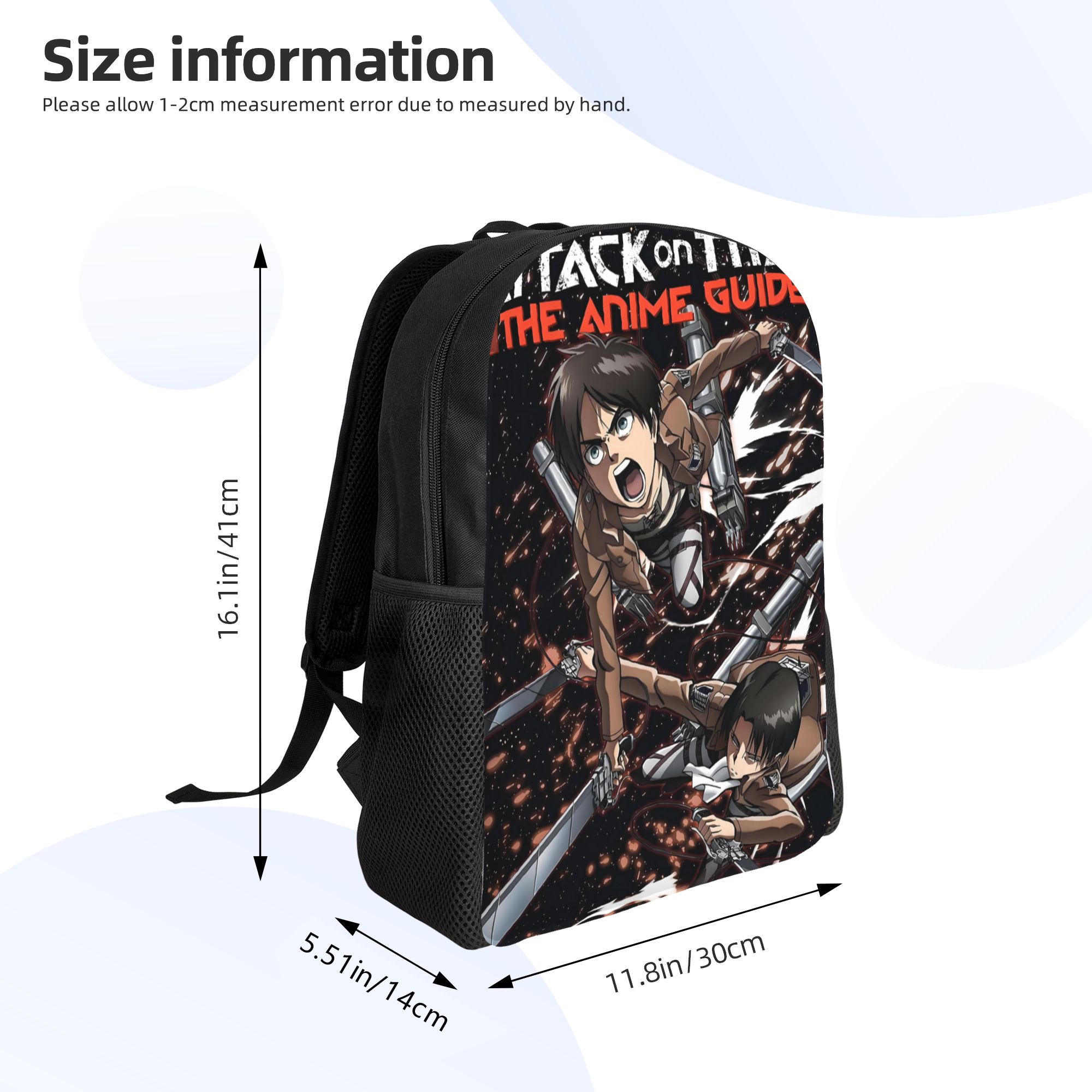 Attacks on Titans Travel Backp - Laptop Accessories Bag For Men recension och pris