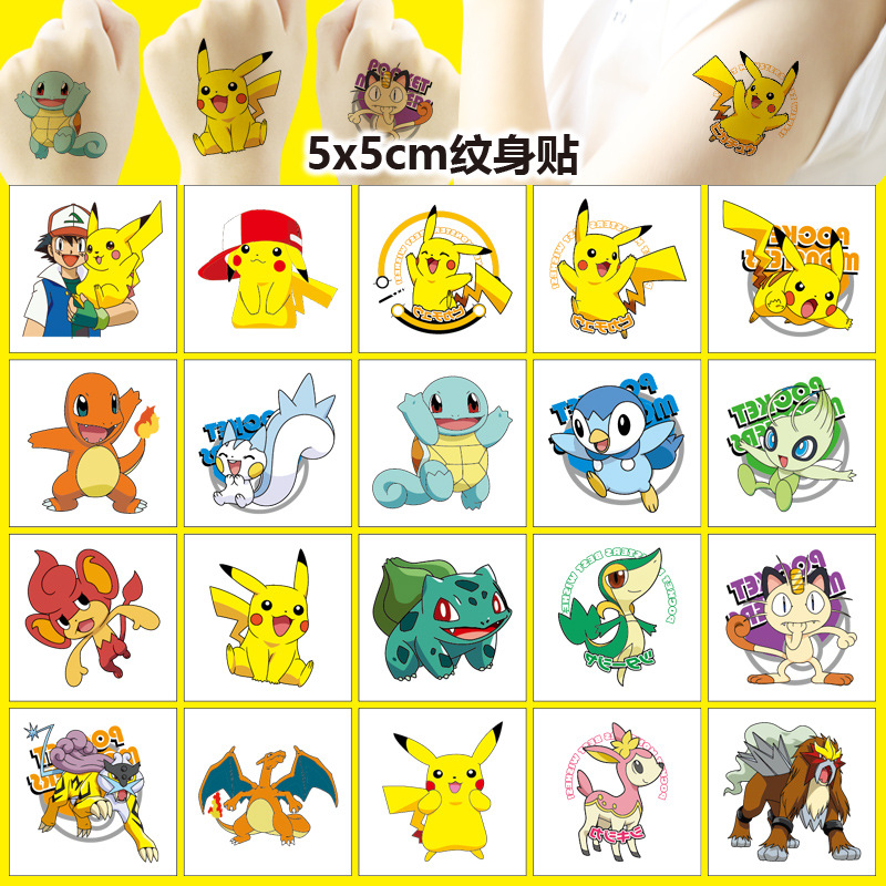 5*5cm 20pcs Pokemon Pikachu Ta - Good Laptop Accessories recension och pris