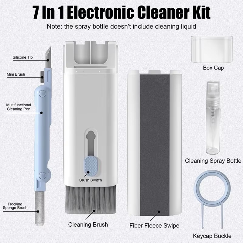 7 in 1 Computer Keyboard Clean - Screen Cleaning Kit recension och pris