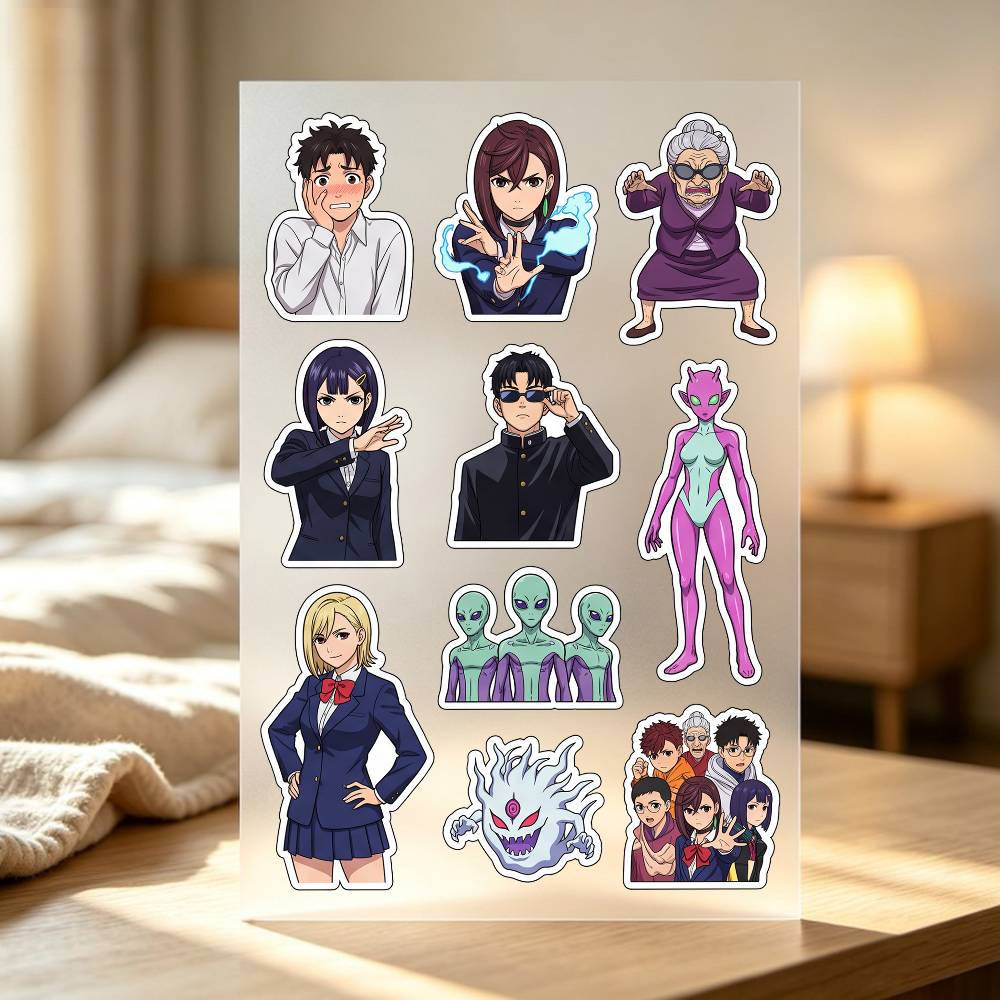 1pc Dan-da-dan Stickers Auto B - Laptop Accessories Wallpaper recension och pris