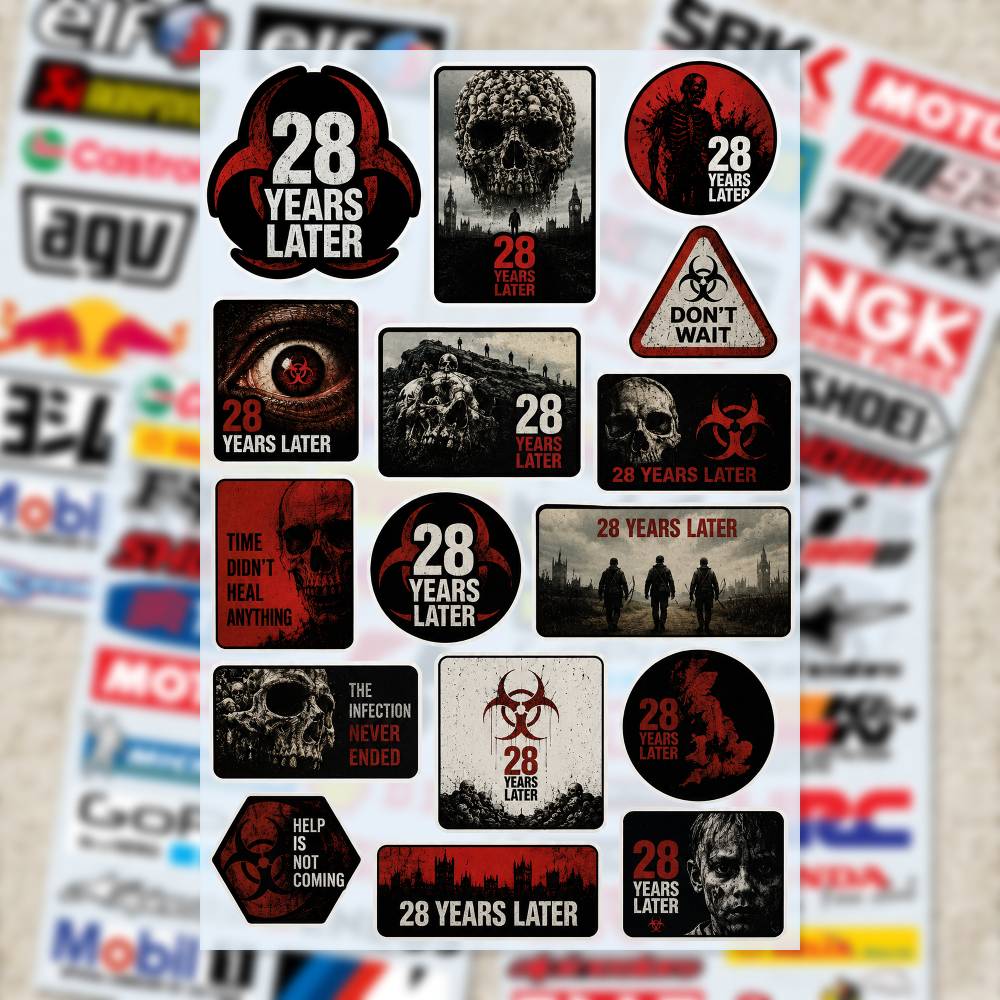 28 Y-ears L-ater Stickers Moto - Laptop Accessories Wallpaper recension och pris