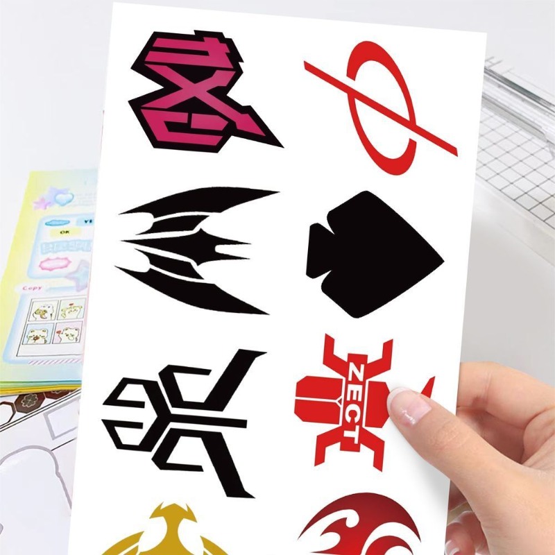 60 Sheets Kamen Rider Logo Sti - Good Laptop Accessories recension och pris